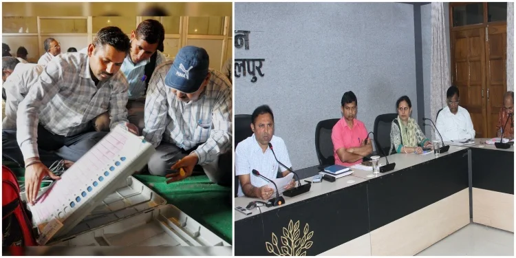 Bhagalpur Voting Scenes