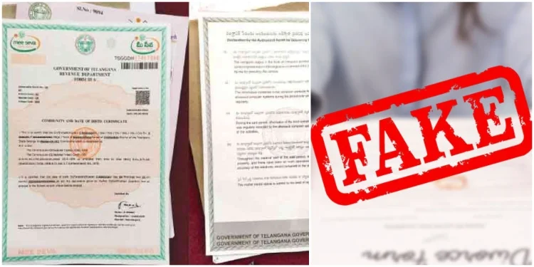 Kahalgaon Fake Caste Certificate