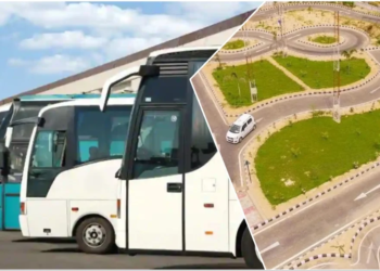 Tilka Manjhi Bus Depot Driving Testing Track