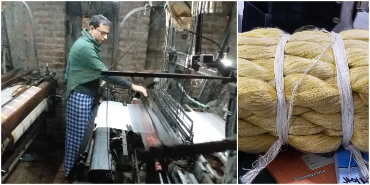 Tussar Silk Weaver