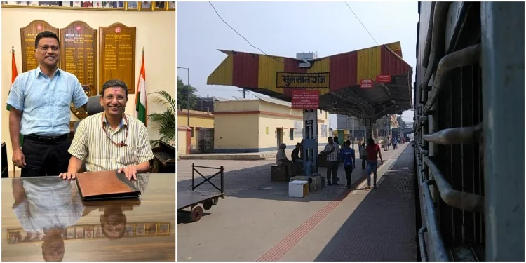 DRM Manish Kumar Gupta Inspected Sultanganj and Kahalgain Stations Before Shravani Mela